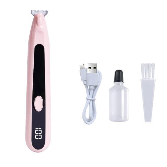 Триммер для лап собаки Низкий уровень шума Широкое лезвие Триммер для лап питомца Беспроводные электрические машинки для стрижки питомцев для лап, ушей, морды, задней части