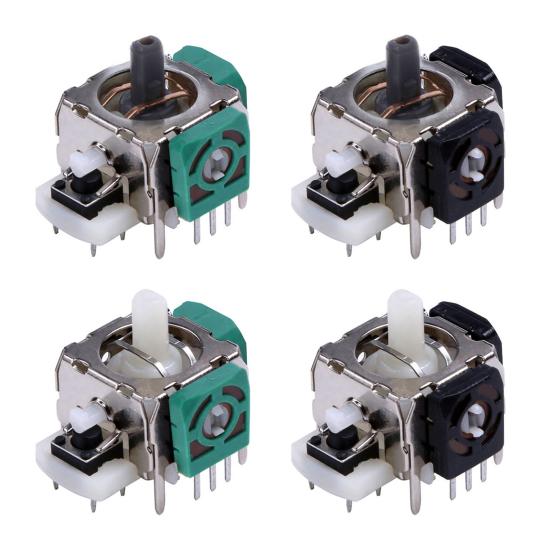 Геймпад Кнопка стрельбы 3D Вибрация Быстрый отклик Универсальная ручка для игры Джойстик Аналоговый стик для PS2/3/4 для Xbox360 для Xboxone