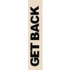 Гитарный ремень The Beatles Ремень 50BTL11 Хлопок D'Addario "Get Back"