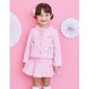 French Cat Розовый твидовый костюм (жакет и юбка) Q41dck020