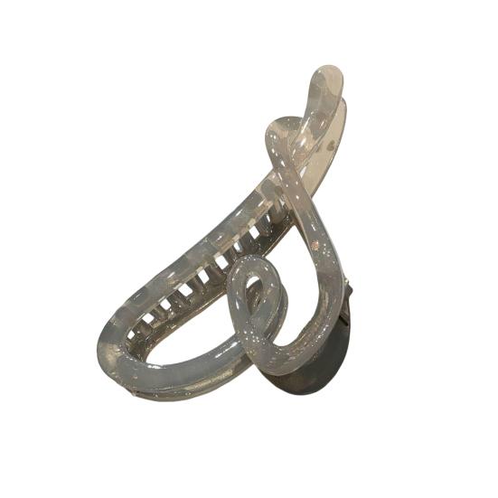 Женская заколка для волос Полый дизайн в форме сердца Нескользящая Прочный захват Заколки для волос Задняя часть головы Зажимы для волос для душа День Святого Валентина Аксессуары для волос