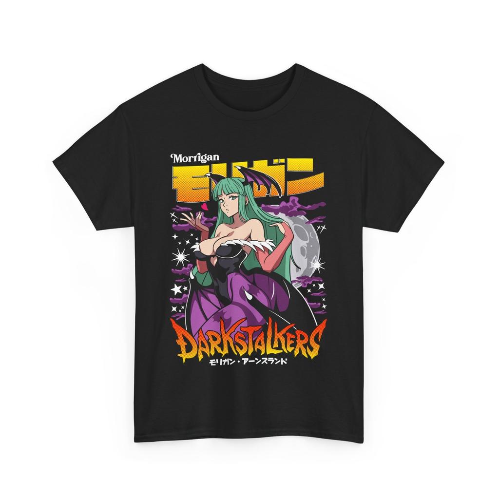 New Morrigan Aensland T-shirt, Darkstalkers Shirt, Unisex Tee, Anime Waifu Gift, All