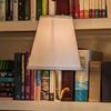 Classic Literary Lamp Soft Glow Flicker Free Vintage Book Design Table Lamp Unique Decorative Book-Style Table Lamp