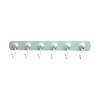 Multifunction Kitchen Storage Hook Holder 6 Hooks Wall Door Hanger Hooks For Spoon Scoop Bathroom Kitchen Organizer