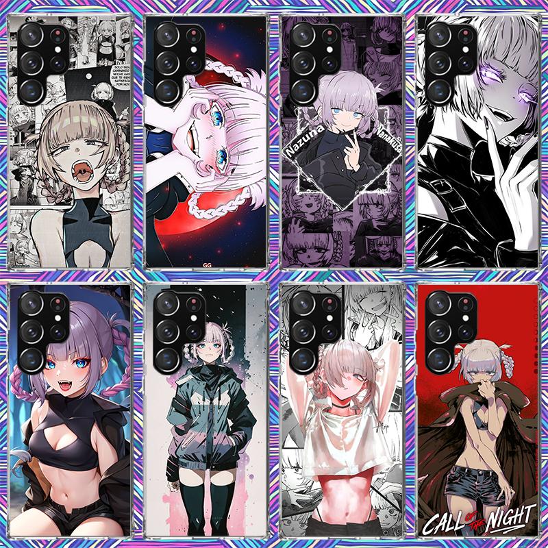 Nazuna Nanakusa Anime Phone Case For Samsung Galaxy S23 S24 S25 Edge S26 Ultra S22 + S21 Plus S20 FE Cover Silicone Print Shell