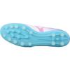 Mizuno Morelia Neo III Pro Удобные AG (Резиновые короткие шипы) Амортизирующие футбольные бутсы Мужские футбольные бутсы Бело-фиолетовые P1GA238456