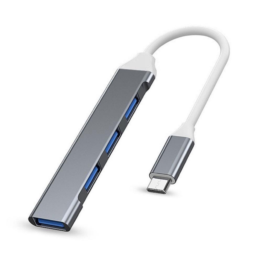 8-в-1 USB C-концентратор с портом Ethernet, многопортовый адаптер типа C, док-станция для ноутбука