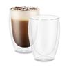 BODUM Glass Cup Tumbler PAVINA Double Wall Glass 350ml Set of 2 Heat and Cold Retention Double Structure Heat Resistant Glass Microwave Safe Oven Safe