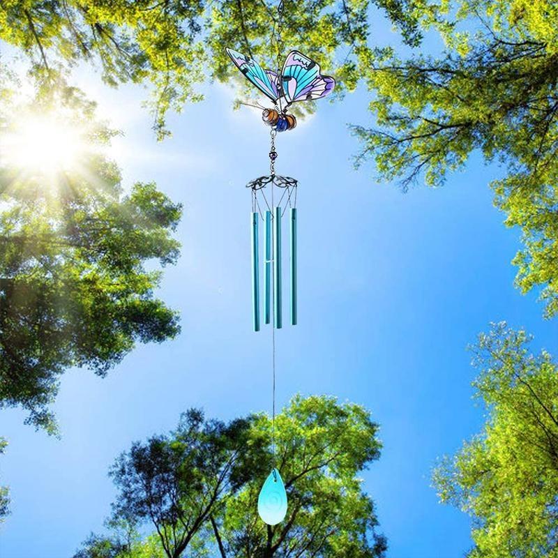 3D Painted Hanging Decoration for Sister/Aunt/Grandfather/,Father Birthday Gifts,Mother Day Outdoor Decor,Gardening Gift(27.5in,11.8in)