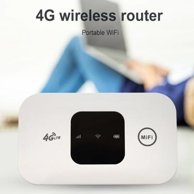 4G LTE WiFi-роутер 2100 мАч Портативный карманный WiFi-роутер Мобильная точка доступа 150 Мбит/с Беспроводной разблокированный модем со слотом для SIM-карты Репитер