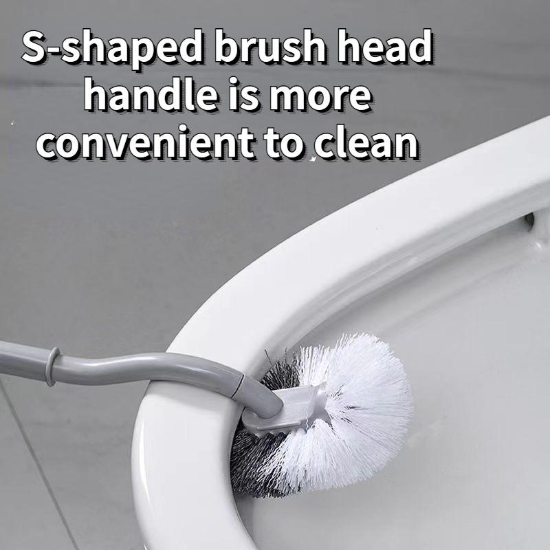 Туалетная щетка Бытовая туалетная щетка с длинной ручкой без тупиков, Щетка для чистки унитаза, Артефакт туалетной щетки