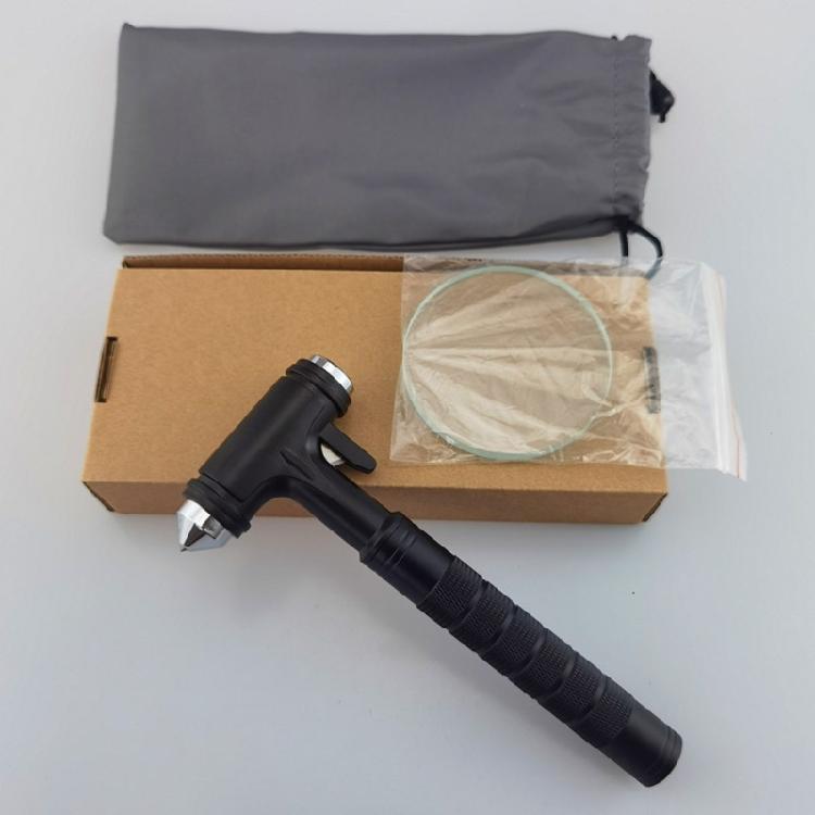 Car Emergency Hammer Window Breaker with Belt Cutter Rescuing Hammer Safety Hammer for Car Bus Glass Breaker Portable