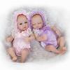 1PC Pinky Reborn 26CM Real Alive Reborn Baby Doll Soft Silicone Vinyl Child House Play Toy