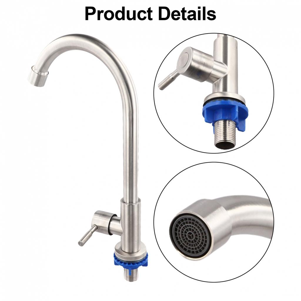Colorfast Kitchen Faucet Constant Flowing Energy-saving Bubbler