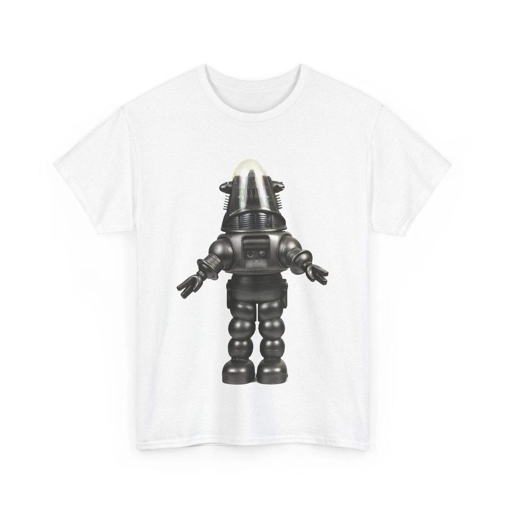 Robbie The Robot T-shirt Tops Tees Unisex Sci Fi Retro Vintage Science Fiction Cult Film 50s Icon