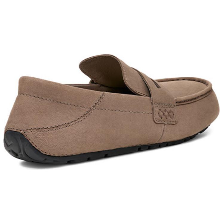 UGG Повседневные лоферы из овчины в стиле heritage Мужские Серо-коричневые 1166762-SKP