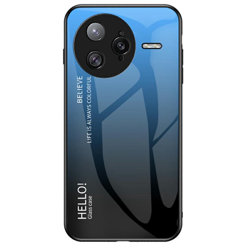 For Xiaomi Poco F7 Ultra 5G/Redmi K80 Pro 5G Case Anti-Scratch Tempered Glass+PC+TPU Phone Cover