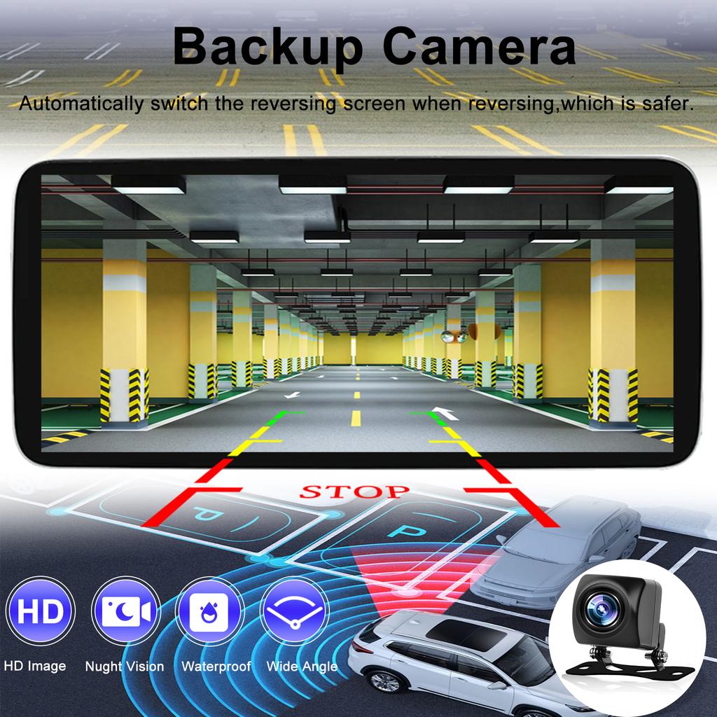 12,3-дюймовый сенсорный экран беспроводной Carplay для Ford Fiesta 2009-2014 GPS-навигация Bluetooth 4G