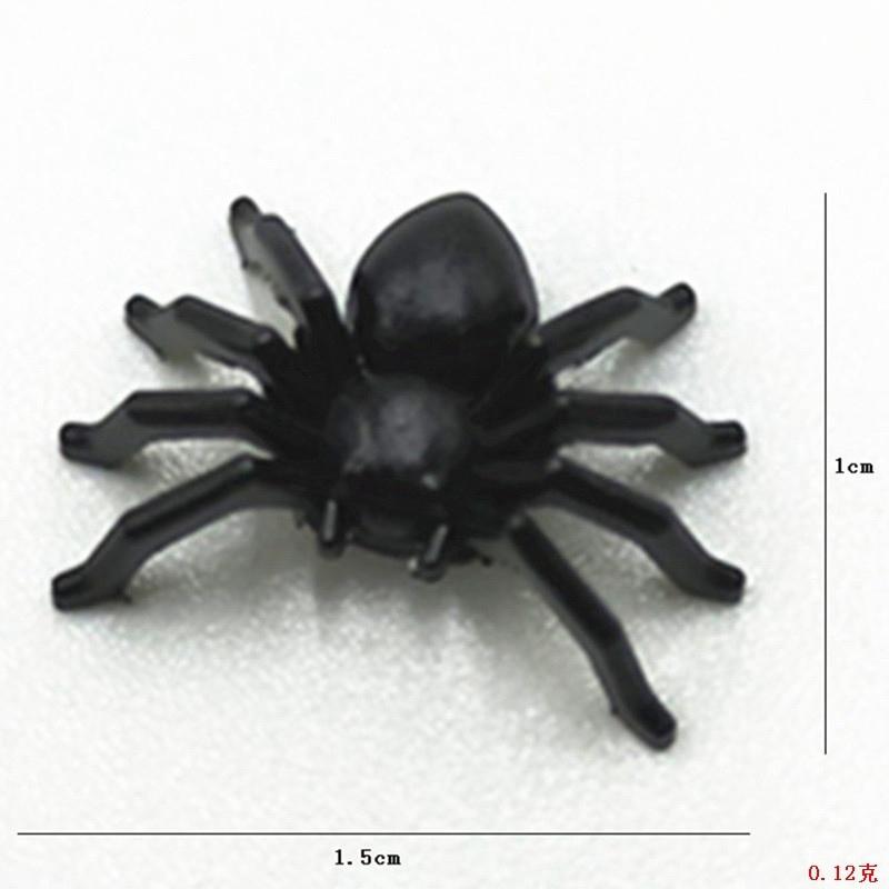 50 шт., хитрая игрушка, ужас, черная паутина, украшение для вечеринки, дом с привидениями, паук, украшение на Хэллоуин