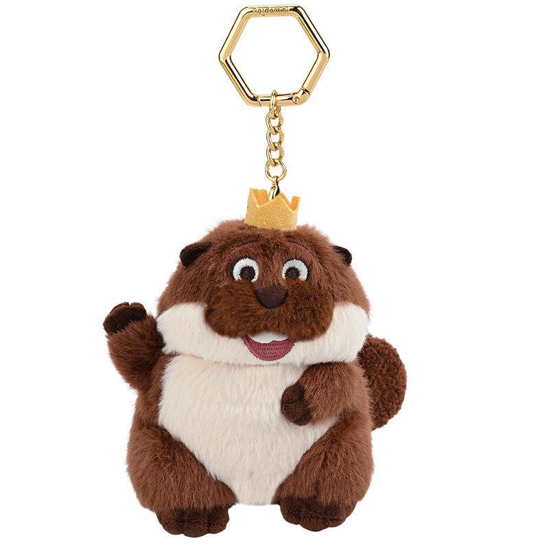 Hoppers Mabel King George Allen Bear Plush Keychain With Cartoon Animal Design For Collectors