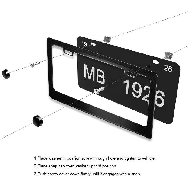 License Plate Frame Mark Reynolds Car License Plate Cover,Driver Picks Music Shotgun Shuts Their Cake Hole Black License Plate Frame Supernatural,