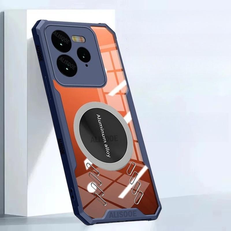 Прозрачный чехол Capa для Realme GT 7 Pro / GT7 7T, прозрачная защитная крышка для телефона с защитой от перегрева для Realme GT7 Pro Funda