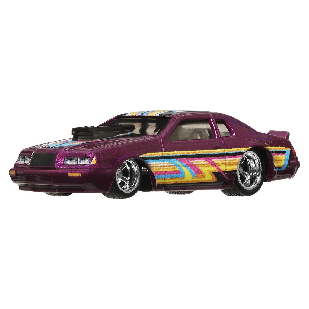 Hot Wheels Boulevard Ford Thunderbird Pro Stock Vehicle игрушечная мини-машинка от 3 лет и старше фиолетовый HRT72 '86