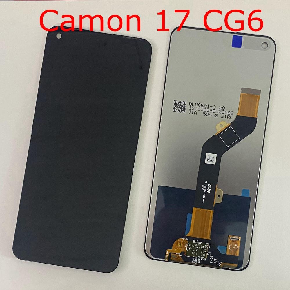 Полная сборка LCD-экрана и дигитайзера для Tecno Camon 17 CG6 CG6j
