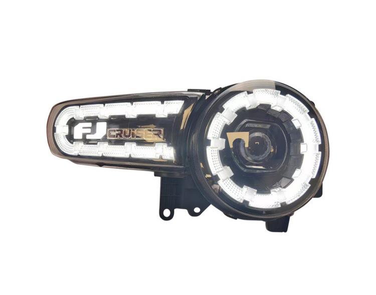 Compatible LED Daytime Running & Flowing Turn Signal Lights for 07-22 Toyota FJ Cruiser Headlights