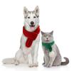 Christmas Dog Cat Bandana Collar Pet Puppy Knitted Neck Scarf Presents Xmas Gift
