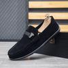 2025 осень новая обувь Doudou с одной педалью мужская низкая повседневная одинарная обувь универсальная ленивая обувь мужская трендовая обувь