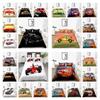 Cars Duvet Cover 3D Printing Stylish Bed Set Polyester Children Boys Queen Size Bedding Luxury Home Textiles