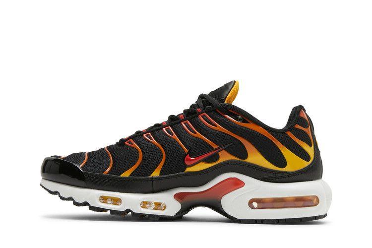 Мужские кроссовки Nike Air Max Plus Reverse Sunset Черный/Космическая Глина/Кумкват/Мистический Красный