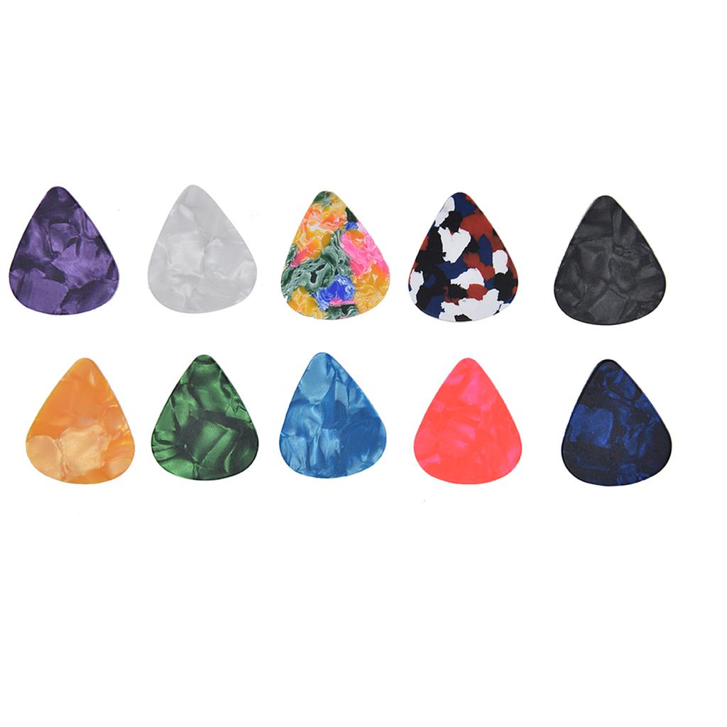 10 шт. медиаторы Boost Bass портативный красочный ретро космический звездный узор неба медиатор для баса