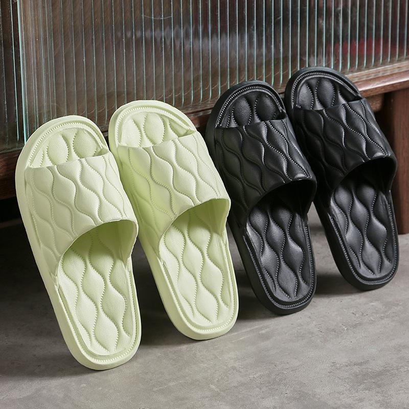 Нескользящие тапочки женские массажные домашние простые для ванной бани отеля прохладные тапочки мужские парные