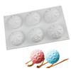 Diamond Silicone Cake 6 Holes Chocolate Molds for Baking Dessert Ice Mould Moule Mousse DIY Pastry Decorating Tools