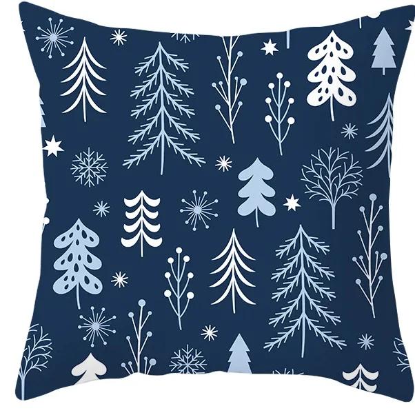 Рождественское украшение Наволочка для дивана Гостиной Наволочка для подушки % Полиэстер Многоразовая Наволочка Прямая доставка