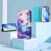 Dream Butterfly Forest Luxury Painted Leather Case Wallet Book Style Cover for Oppo A72/A52/A92 4G,A36 4G,Reno 8/9,Realme 8/9/10/11/12...