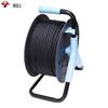 BULL 4-Outlet Power Cable Reel with Overheat Protection