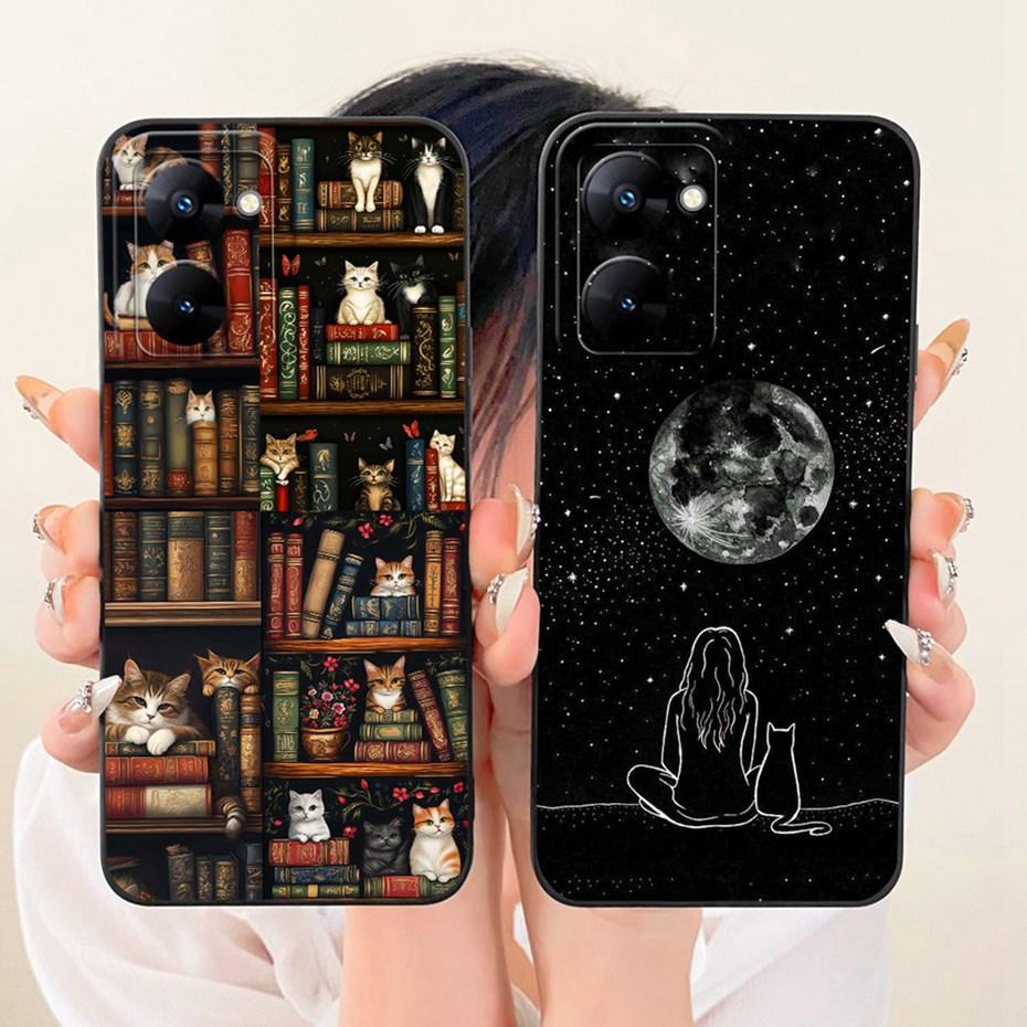 New Fashion Phone Case For Realme V30 V30t 5G Soft Silicone Cases For RealmeV30 V 30 30T 5G Shockproof Covers Bumpers