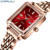 CRRJU New Steel Strap Women's Watch 5012 Watch Simple Business Personality Fashion Waterproof Popular