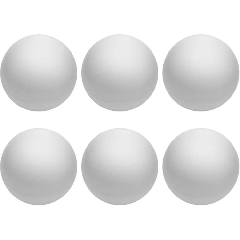 Holibanna White Foam Balls Round Spheres Hollow Foam Ball Polystyrene Balls Modeling Foam Ball for Christmas Table Centerpiece Decor (30CM)