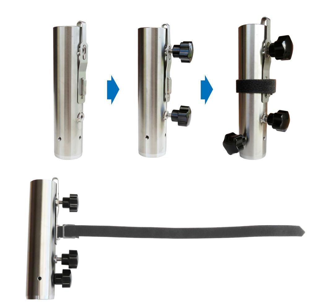 Detachable Parasol Stand for Easy Storage In Your Perfect for Raft Cage and Other Fishing Made of 3mm Thick Stainless Steel for Black Crucian and