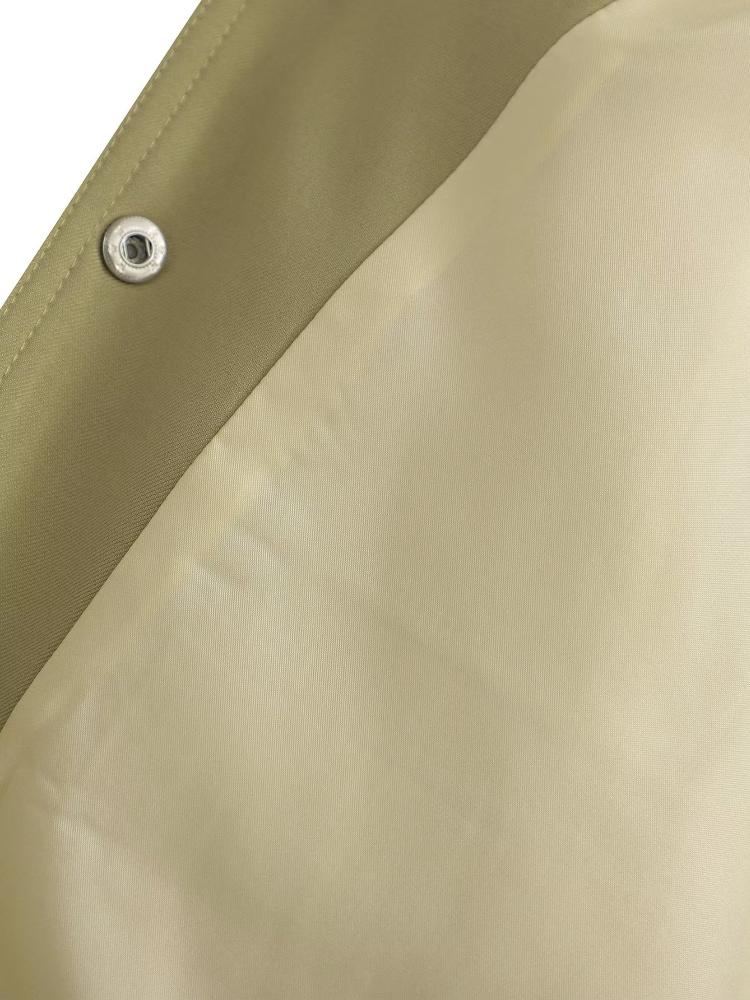 2024 элегантная однотонная уличная куртка женская с длинным рукавом на пуговицах тонкое укороченное пальто женские карманы дизайн повседневные шикарные топы новые