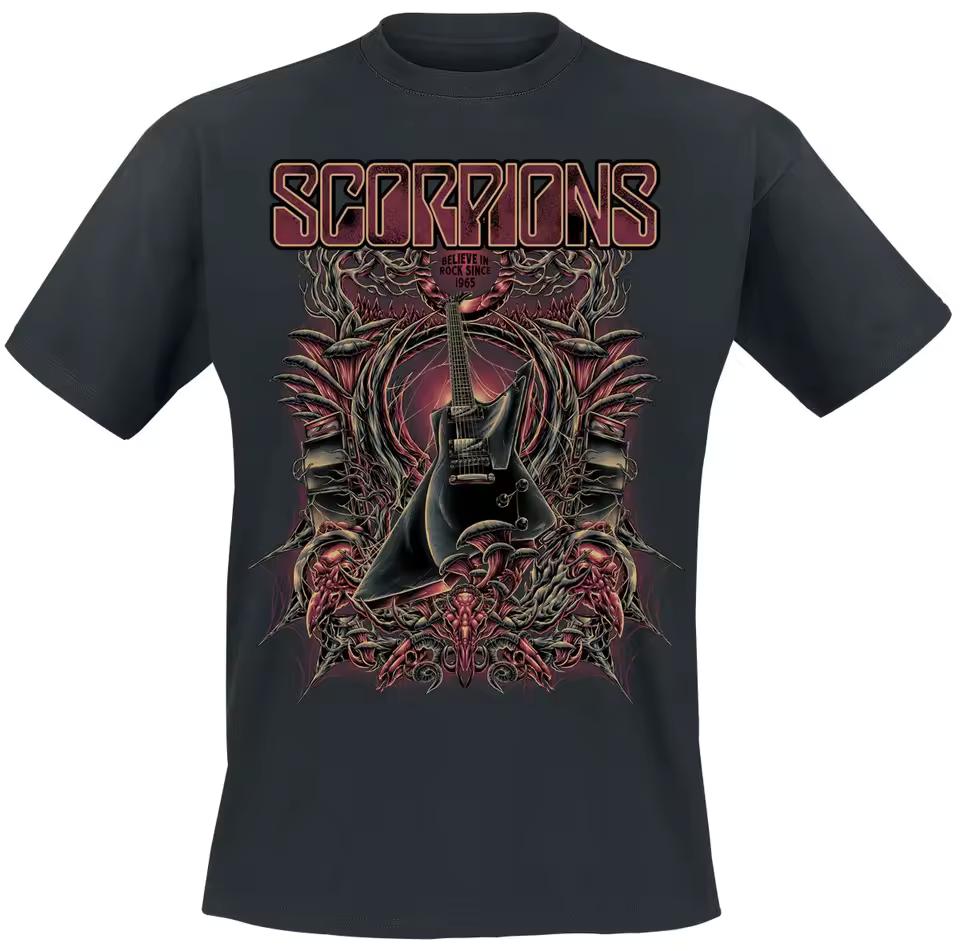 Scorpions Wacken Open Air 2006 Print T-Shirt Unisex Rock Fans Casual Tee