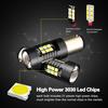 2 шт. 1200Lm 1157 BAY15D Led P21/5W Светодиодные лампы 21SMD 3030 Автомобильные фонари заднего хода Стоп задний фонарь Указатель поворота Красный Янтарный Белый
