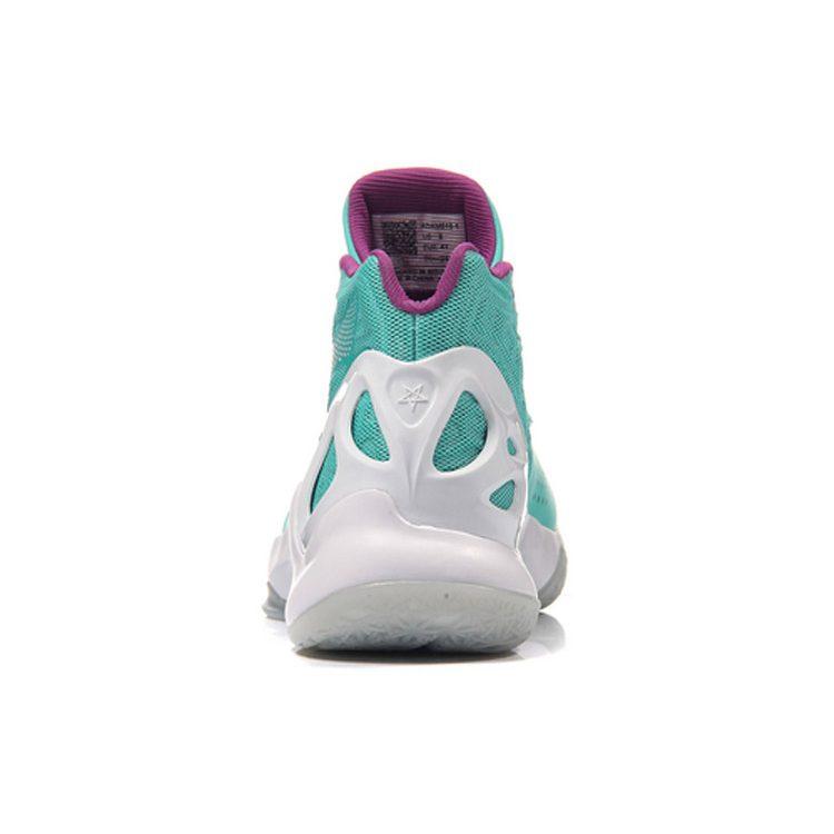 Li Ning SONIC 5 Удобная амортизация Нескользящая Средняя высота Баскетбольные кроссовки Мужские Флуоресцентный светло-зеленый ABAM019-1