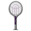 Rotating Head Electric Fly Swatter Rechargeable Fly Zapper 2 In 1 Fly Killer and Mosquito Trap Lamp for Indoor and Outdoor