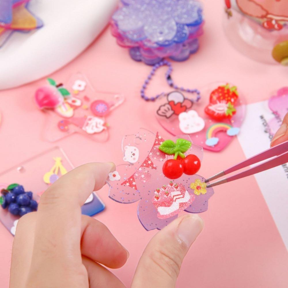Gradual Acrylic Transparent Guka DIY Pendants Photocard Keychain Stationery Photo Display Cards