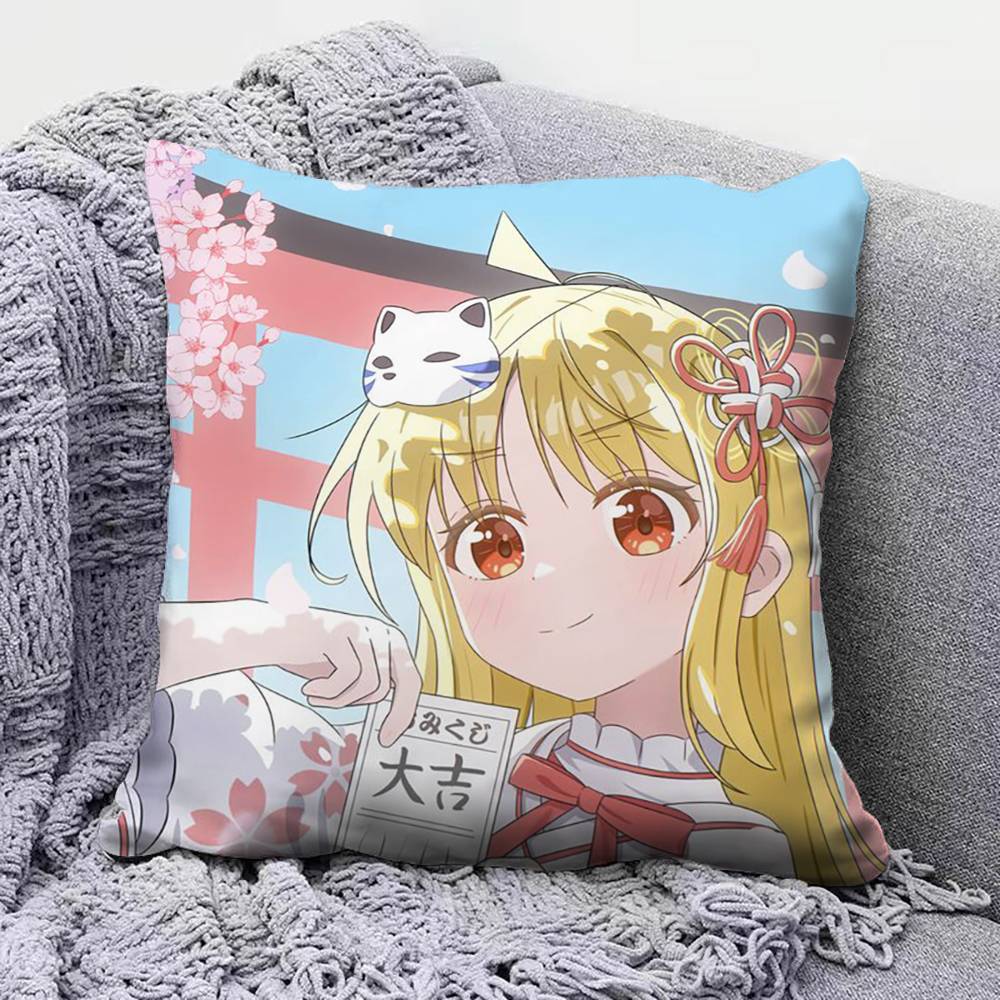 Nijika Ijichi Anime Girl Home Sofa Cushion Covers And Aecorative Custom Pillow Covers